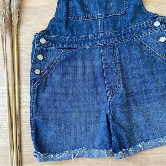 GAP Denim Overall Shorts - Picture 5 of 12